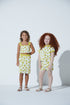 Blusa Box Infantil Em Tricot Flor Pau Brasil
